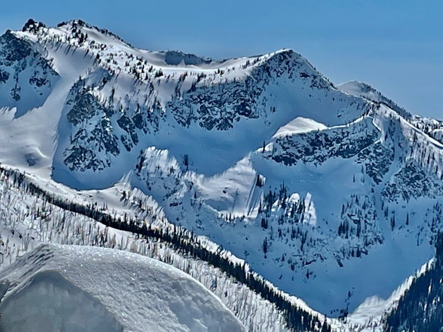 Small natural wind slab that failed sometime Monday-Tuesday under light snow and gusty winds