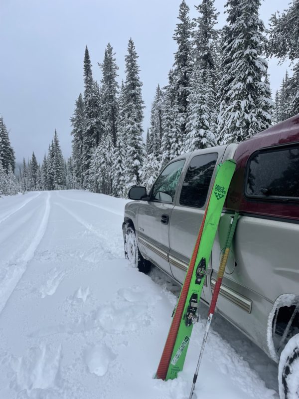 Was able to drive to the trailhead area with minor white knuckling.