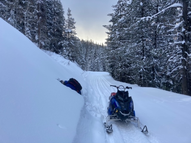 We stuck our heads in the snow in many places in the Council mtn area and around No Business mtn. Weak layers or sugar snow and shallow snowpack in most locations.