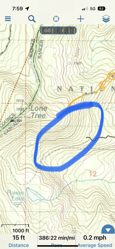 Approximately here. 